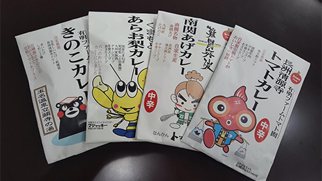 地域限定販売　地方ゆるキャラバージョン
